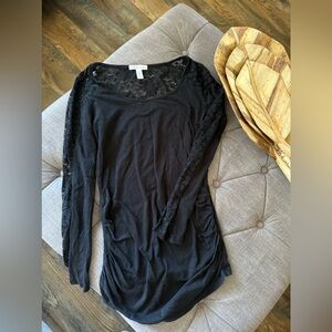 Ambiance maternity black sweater